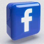 בתמונה רואים לוגו של פייסבוק בתלת ממד